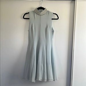 Structured mint green ASOS dress